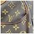 Sac à main Louis Vuitton Monogram Deauville Marron - vue 9