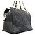Saco Tote Chanel em couro de bezerro granulado preto - vista 2