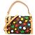 Louis Vuitton Monogram Painted Dot Handbag Brown Multiple colors
