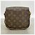 Sac à épaule Louis Vuitton Monogram Mini Saint Cloud Marron - vue 12