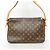 Bolso de hombro Louis Vuitton Monogram Vivacite GM Castaño - vista 9