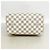 Borsa Louis Vuitton Damier Azur Speedy 25 Bianco - vista 3