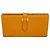Hermès Hermes Bearn Soufflé langes Portemonnaie Braun