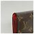 Louis Vuitton Monogram Portefeuille Flore Compact Wallet Rosso - vista 6