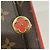Louis Vuitton Monogram Portefeuille Flore Compact Wallet Rosso - vista 8