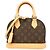 Sac à main Louis Vuitton Alma BB Monogram Marron