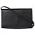 Cartera Balenciaga Logo con correa de piel grabada Negro