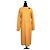Pierre Cardin Space Age Wollkleid - Senfgelb