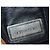 Bolsa de ombro Gianni Versace em tecido e pele de lagarto Preto Azul escuro - vista 5