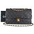 Chanel Vintage Classic Double Flap Quilted Lambskin Medium Schwarz