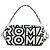 Borsa Fendi x Marc Jacobs Baguette NM in pelle stampata Medium Nero - vista 2