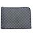 Louis Vuitton Zip Around Pochette Jour Damier Graphite GM Preto