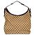 Gucci Creole Hobo GG Canvas Bege