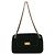 Chanel Chocolate Bar Mademoiselle Lock Chain Quilted velvet Nero
