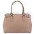 Salvatore Ferragamo Batik Leather Small Beige - vista 2