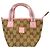 Gucci Kid's Web GG Canvas Mini Beige