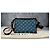 Louis Vuitton Triangle Messenger Blue Tuffetage Umhängetasche Braun Blau - Ansicht 3