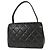 Chanel Vintage Classic Top Handle Flap Quilted Lambskin Medium Schwarz - Ansicht 2