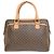 Céline Celine Boston Triomphe XL Coated Canvas Small Braun - Ansicht 2