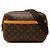 Borsa a tracolla Louis Vuitton Monogram Reporter PM Marrone Monogramma