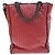 Bottega Veneta Tote Aperta Convertibile Intrecciato Nappa Medium Rosso - vista 2