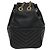 Autre Marque Saint Laurent Joe Bucket Matelasse Chevron Leather Mini Nero - vista 2
