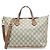 Gucci Convertible Soft GG Coated Canvas with Leather Medium Marrom