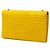 Monedero Fendi de piel amarilla Amarillo - vista 2