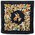 Hermès Foulard Hermes Carre 90 L'Intrus Nero Multicolore