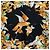 Hermès Foulard Hermes Carre 90 L'Intrus Nero Multicolore - vista 2