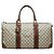 Borsa Boston Gucci Sherry Line GG Supreme Marrone