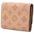 Louis Vuitton Monogram Mahina Portefeuille Iris Bi-fold Wallet Rosa - vista 2
