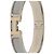 Hermès Pulsera de Esmalte Hermes Click H GM Castaño Plata Crudo - vista 5