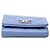 Chanel Coco Mark Matelassé Tri-fold Geldbörse Blau - Ansicht 3