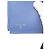 Chanel Coco Mark Matelassé Tri-fold Geldbörse Blau - Ansicht 6