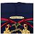 Hermès Foulard Hermes Carre 90 LE MORS A LA CONETABLE Multicolore Blu navy - vista 5