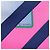 Hermès Foulard Hermes Carre 90 Rafales Rosa Blu Multicolore - vista 5