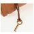 Chloé Borsa Chloe Paddington in pelle marrone oro argento Auth BA16075V D'oro - vista 9