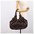 Sac à main GUCCI GG Canvas Guccissima en cuir marron foncé et doré 203624 Auth am12743V - vue 21