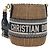 Borsa a tracolla Christian Dior Oblique Rattan 2way Navy Gold Auth 206256SAM D'oro Blu navy - vista 13