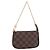 LOUIS VUITTON Damier Ebene Mini Pochette Accessoires Pouch N58009 Auth 207712V