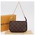 LOUIS VUITTON Damier Ebene Mini Pochette Accessoires Pouch N58009 Auth 207712V - vista 12