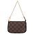LOUIS VUITTON Damier Ebene Mini Pochette Accessoires Pouch N58009 Auth 207712V - vista 13