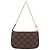 LOUIS VUITTON Damier Ebene Mini Pochette Accessoires Pouch N58009 Auth 207712V - vista 2