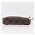 LOUIS VUITTON Damier Ebene Mini Pochette Accessoires Pouch N58009 Auth 207712V - vista 6