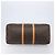 LOUIS VUITTON Monogram Keepall 55 Boston Bag M41424 LV Auth 200476V Monogramme - vue 5