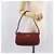 Sac à épaule PRADA Nylon Rouge Argent Auth 206730A Argenté - vue 24