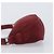 Sac à épaule PRADA Nylon Rouge Argent Auth 206730A Argenté - vue 4