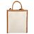Céline CELINE Vertical Cabas Small Hand Bag Canvas 2way Ivory Gold Tone Auth LN035V Roh - Ansicht 2
