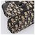 Christian Dior Trotter Canvas Handtasche Navy Silver Auth BA15752 Silber Marineblau - Ansicht 16